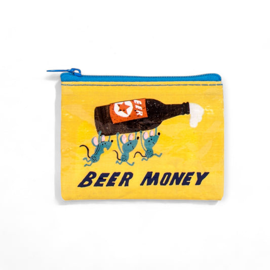 Originelle 'Beer Money' Geldbörse, perfektes Accessoire für Bierenthusiasten, bietet praktischen Stauraum für Münzen und Scheine.