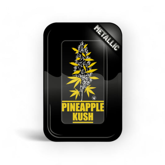 FIRE FLOW Drehunterlage "Pineapple" - Must-Have für Zubehör-Liebhaber, exklusives Design und praktische Größe von 27,5 x 17,5 cm.